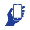 hand phone icon